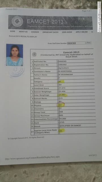 2013 result record, page 60