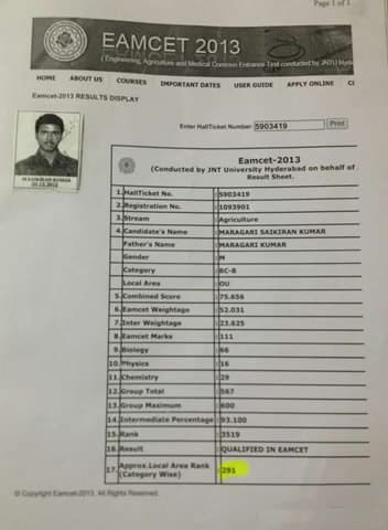 2013 result record, page 16