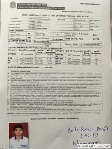 2017 result record, page 13