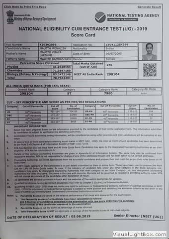 2019 result record, page 50