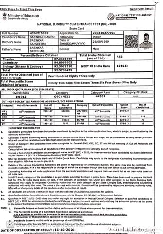 2020 result record, page 9