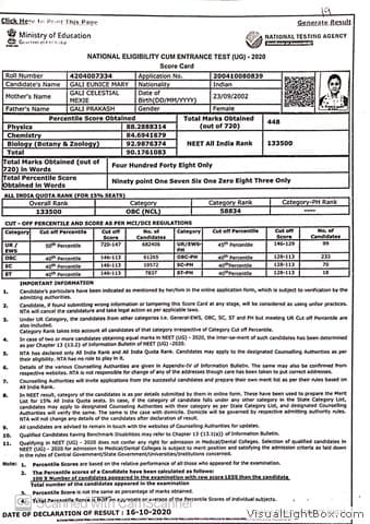 2020 result record, page 15