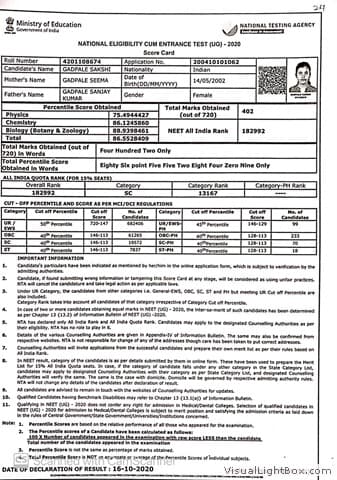 2020 result record, page 24