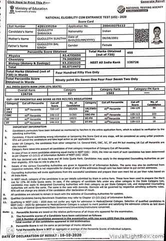 2020 result record, page 25