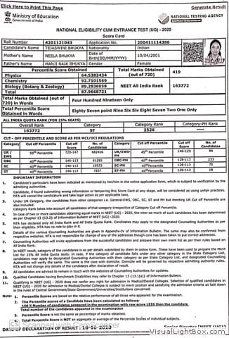 2020 result record, page 27
